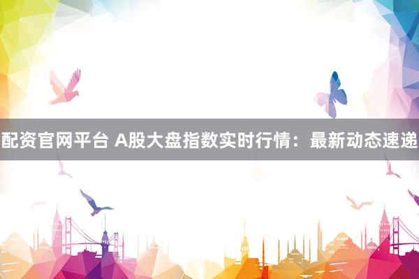 配资官网平台 A股大盘指数实时行情：最新动态速递