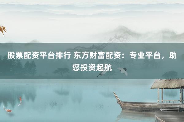 股票配资平台排行 东方财富配资：专业平台，助您投资起航